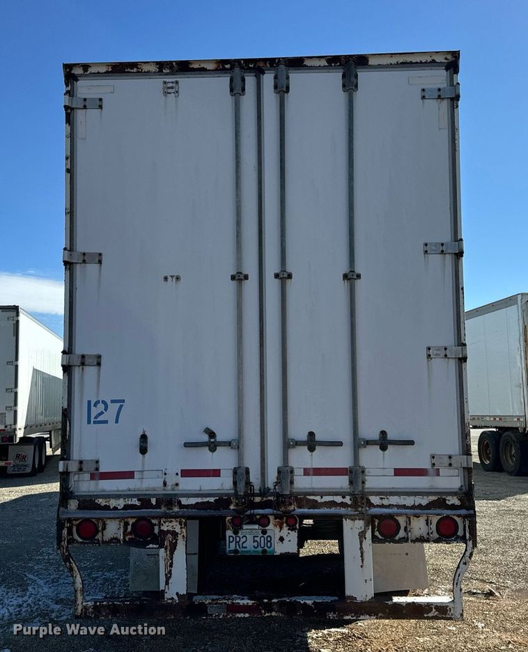 image for item DV1843 1998 Wabash dry van trailer