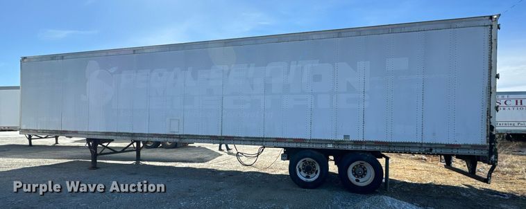 image for item DV1843 1998 Wabash dry van trailer