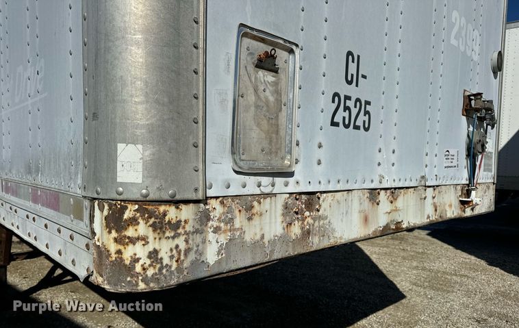 image for item DV1843 1998 Wabash dry van trailer
