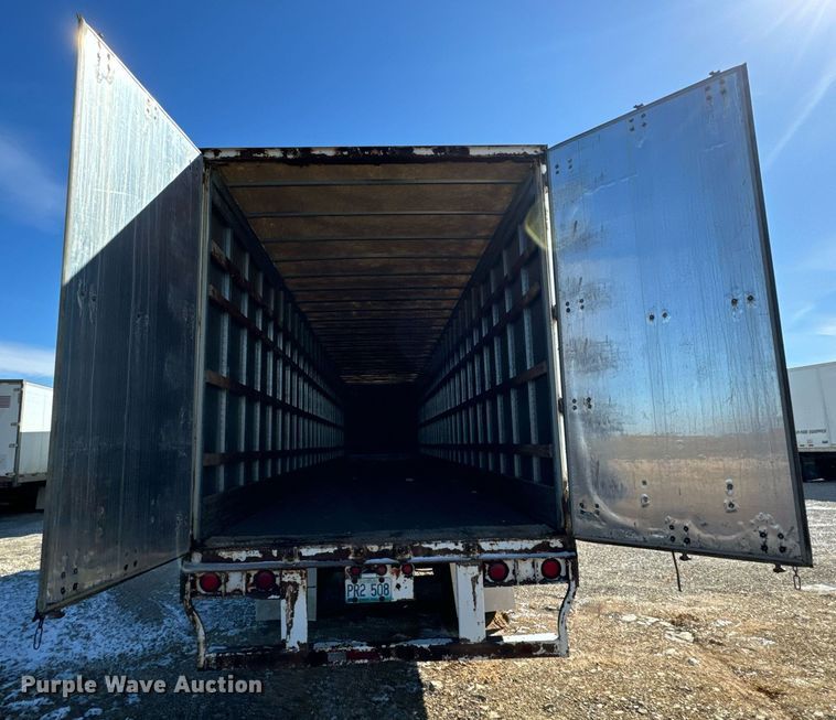 image for item DV1843 1998 Wabash dry van trailer