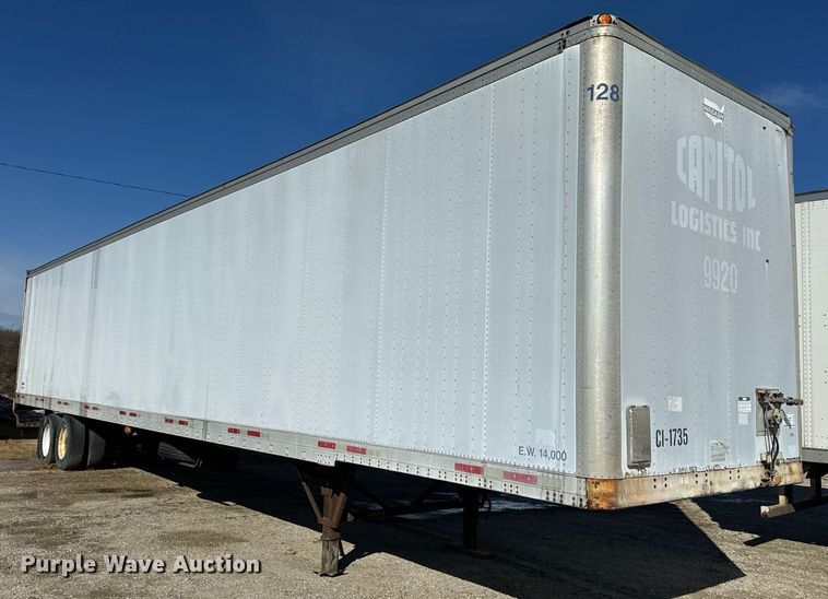 image for item DV1844 1999 Wabash dry van trailer