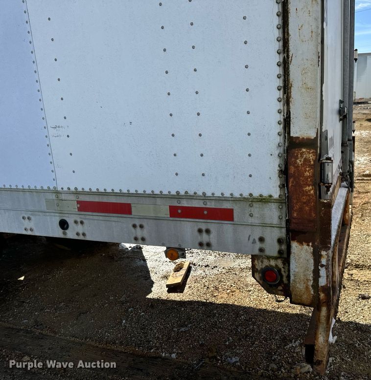 image for item DV1844 1999 Wabash dry van trailer