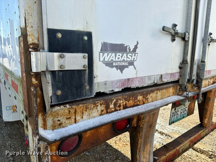 image for item DV1844 1999 Wabash dry van trailer
