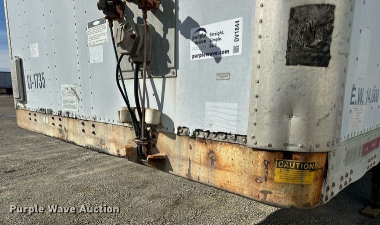 image for item DV1844 1999 Wabash dry van trailer