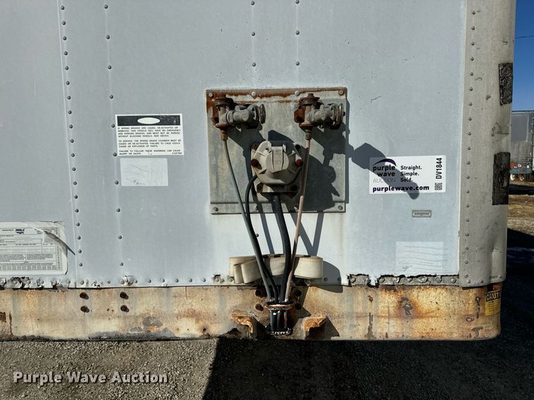 image for item DV1844 1999 Wabash dry van trailer
