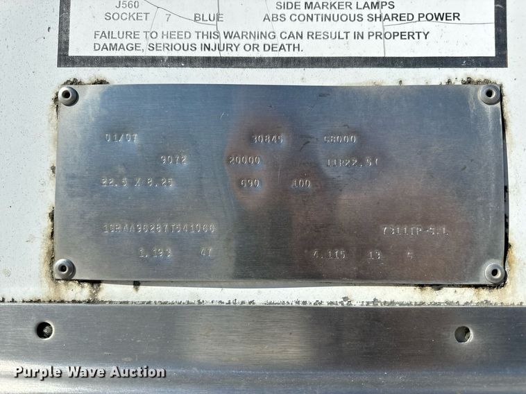 image for item DV1845 2007 Great Dane 7311TP-SAL dry van trailer