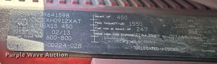 image for item DW1782 2014 Freightliner Cascadia  semi truck