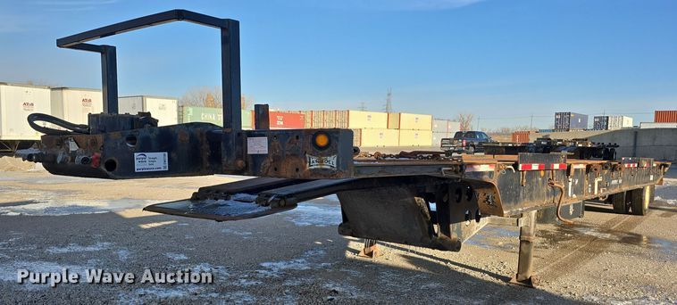 image for item DW3188 2012 Landoll 340 roll-off container trailer