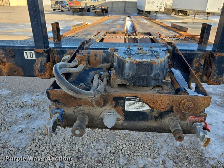 image for item DW3188 2012 Landoll 340 roll-off container trailer