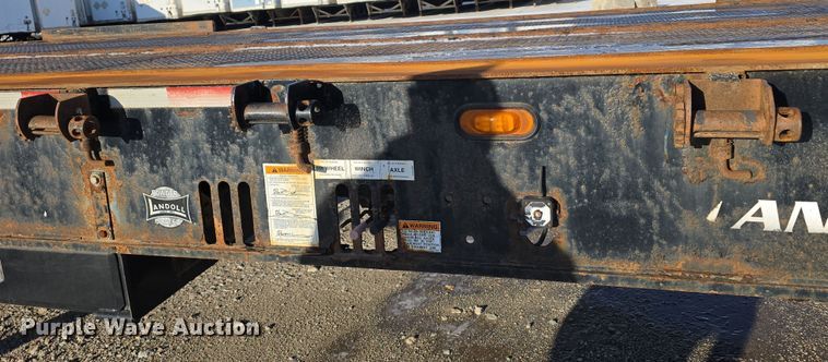 image for item DW3188 2012 Landoll 340 roll-off container trailer