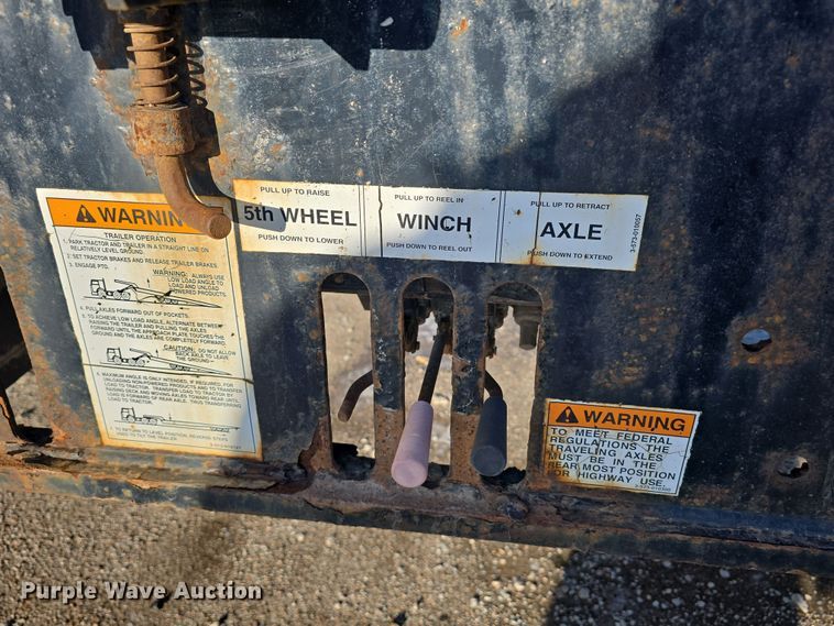 image for item DW3188 2012 Landoll 340 roll-off container trailer