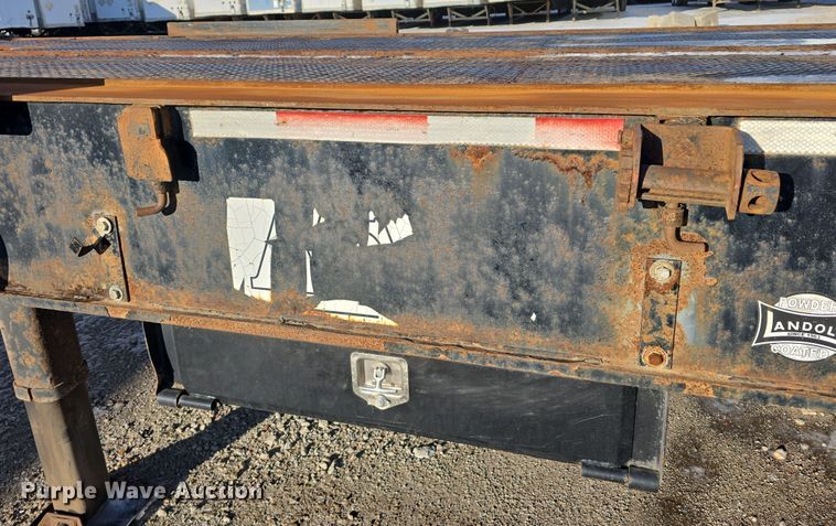 image for item DW3188 2012 Landoll 340 roll-off container trailer