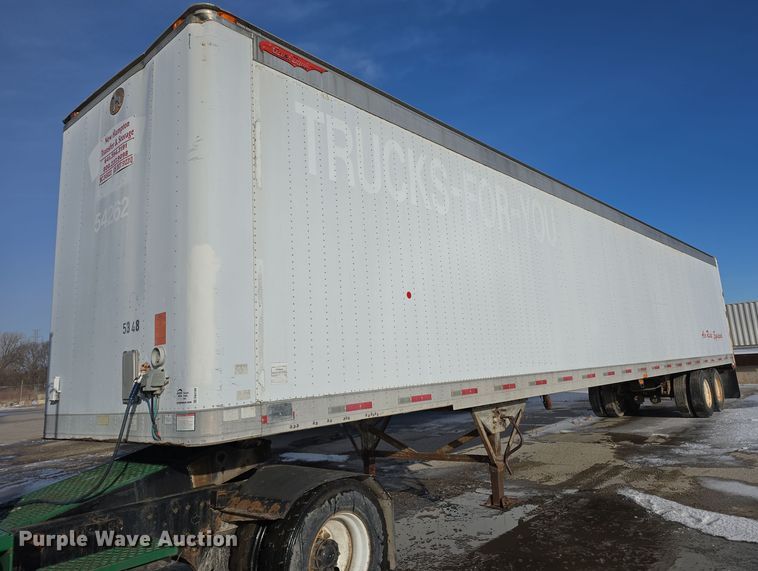 image for item DW3189 1998 Great Dane 7411TJWA dry van trailer