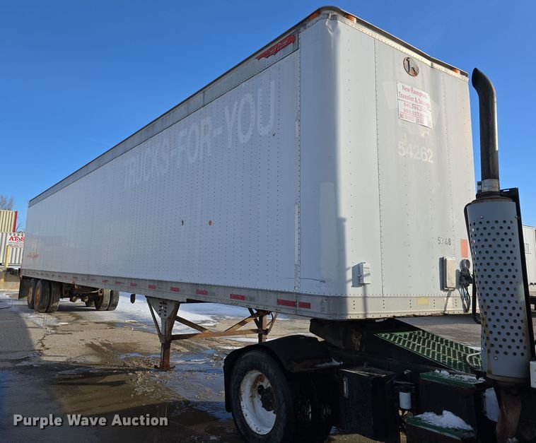 image for item DW3189 1998 Great Dane 7411TJWA dry van trailer