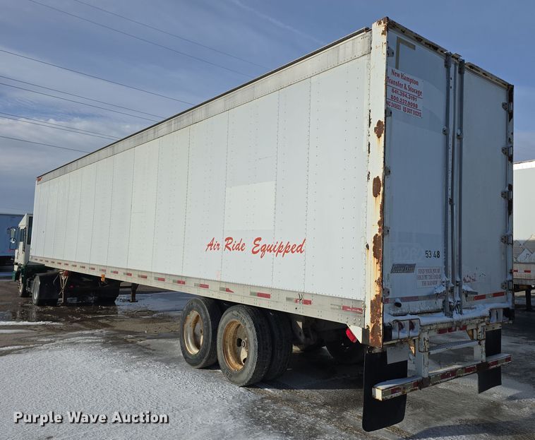 image for item DW3189 1998 Great Dane 7411TJWA dry van trailer