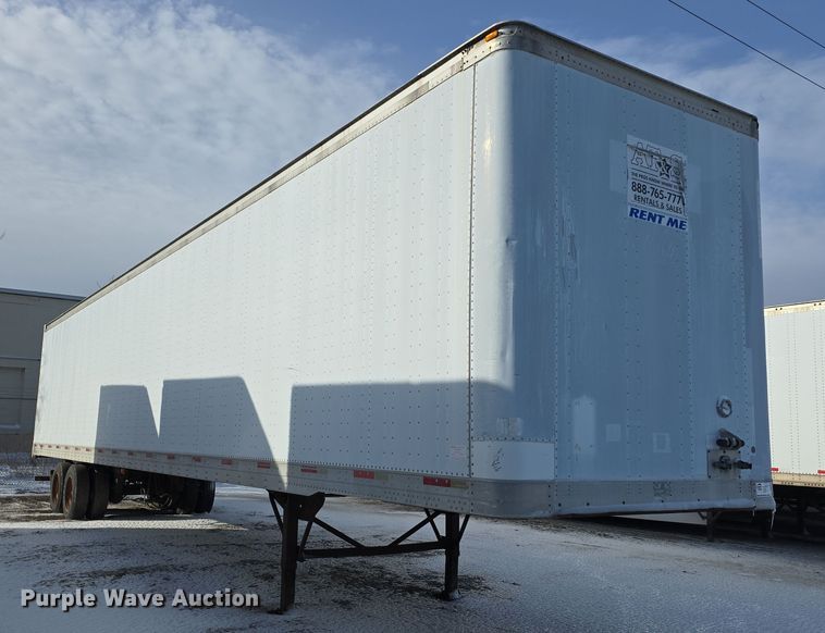 image for item DW3190 2001 Trail Mobile dry van trailer