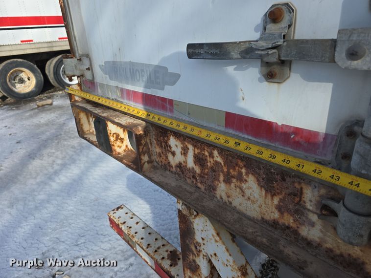 image for item DW3190 2001 Trail Mobile dry van trailer