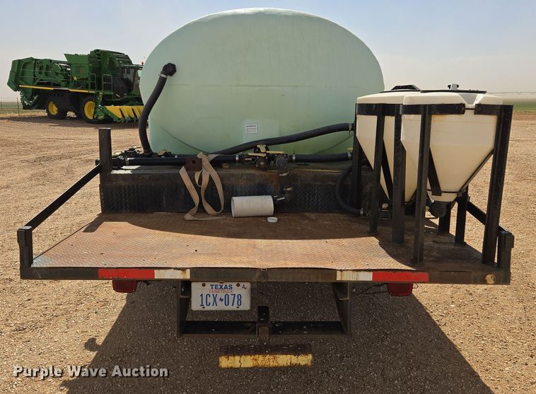 image for item DW8554 1995 Freightliner FL60 flatbed truck