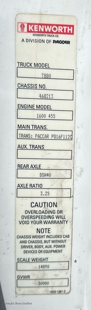 image for item DY7004 2021 Kenworth T880 semi truck