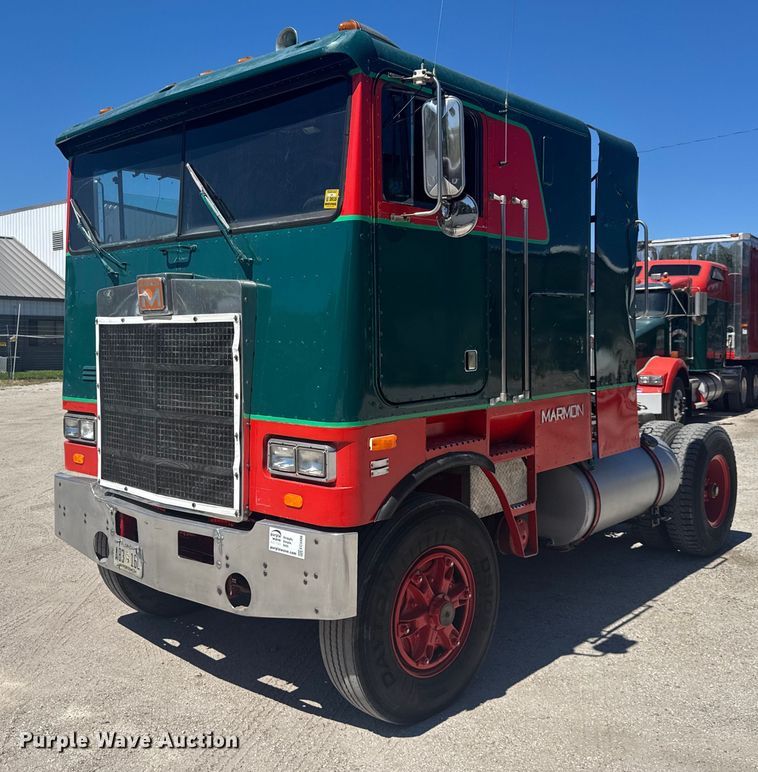 image for item EC3498 1986 Marmon semi truck