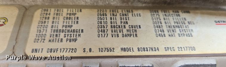 image for item EC4014 1999 Oshkosh H-2718B sweeper