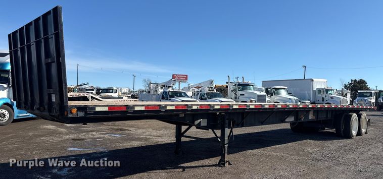 image for item EG2599 2013 Clark Trailers CFBT-2013 flatbed trailer