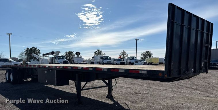 image for item EG2599 2013 Clark Trailers CFBT-2013 flatbed trailer