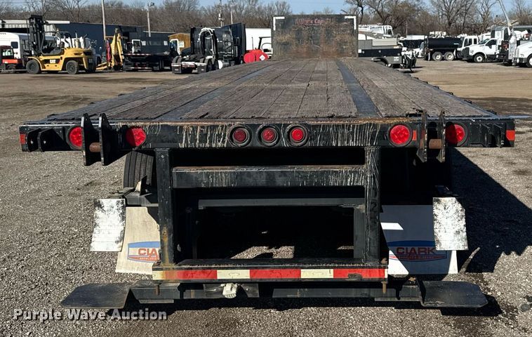 image for item EG2599 2013 Clark Trailers CFBT-2013 flatbed trailer
