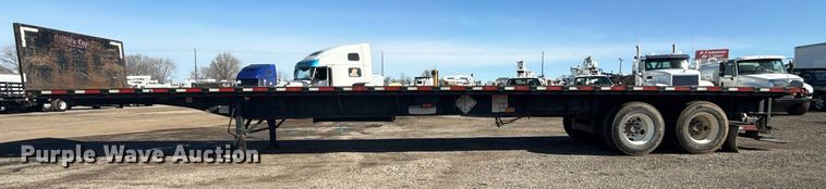 image for item EG2599 2013 Clark Trailers CFBT-2013 flatbed trailer