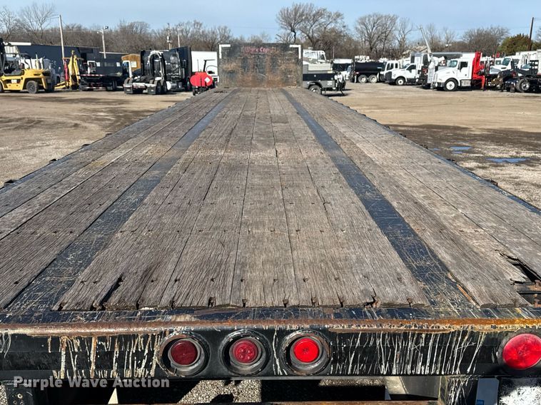 image for item EG2599 2013 Clark Trailers CFBT-2013 flatbed trailer