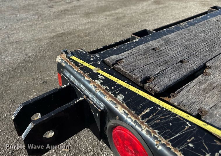 image for item EG2599 2013 Clark Trailers CFBT-2013 flatbed trailer