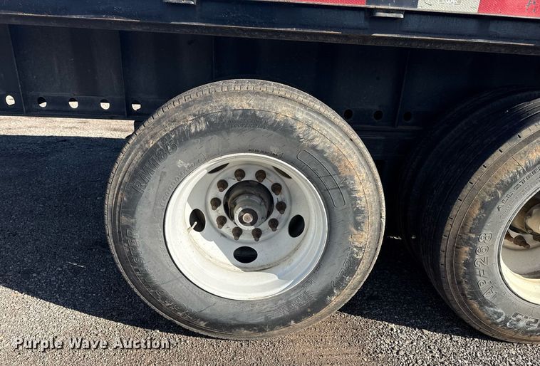 image for item EG2599 2013 Clark Trailers CFBT-2013 flatbed trailer