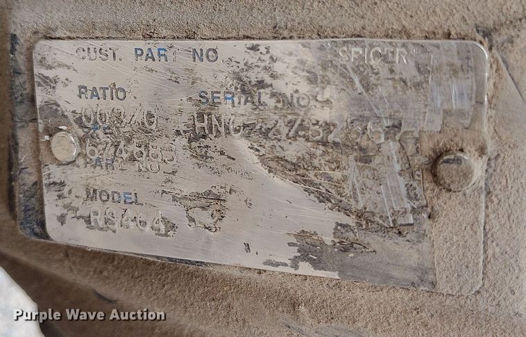 image for item EH0197 Truck axle