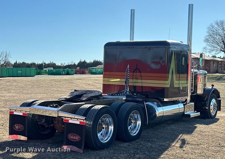 image for item EK0391 1987 Peterbilt 359 semi truck