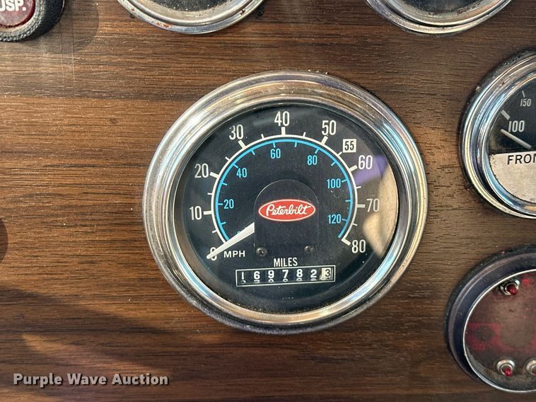 image for item EK0391 1987 Peterbilt 359 semi truck