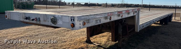 image for item EK0397 2005 Wilson CFD-900 drop deck trailer