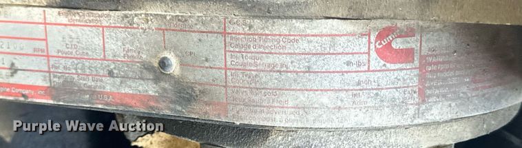 image for item EN5179 (2) Cummins engines