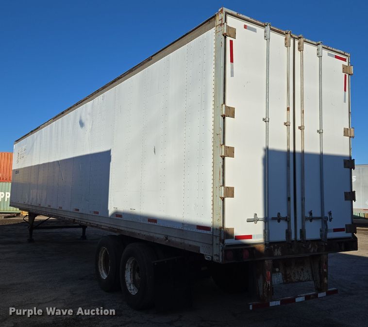 image for item EQ6720 1995 Pines Trailer  dry van trailer