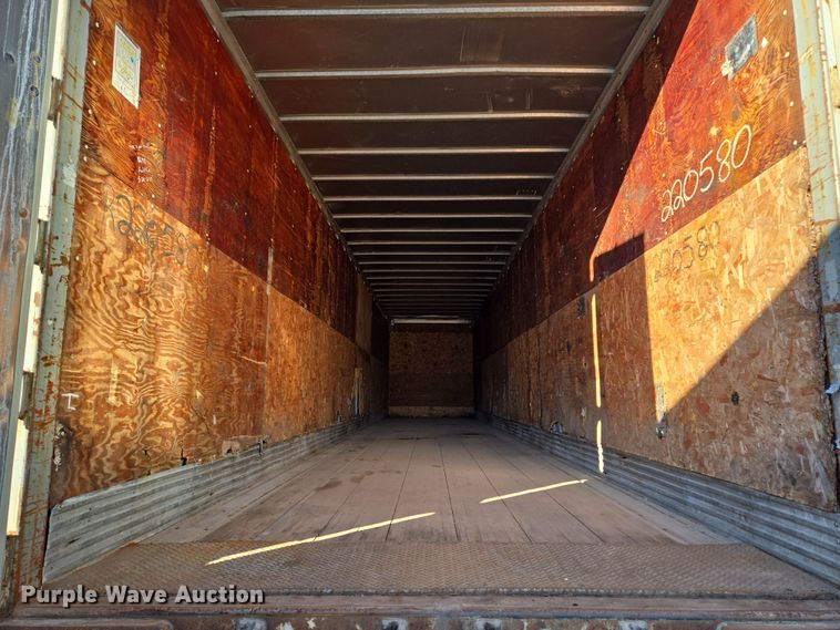 image for item EQ6720 1995 Pines Trailer  dry van trailer