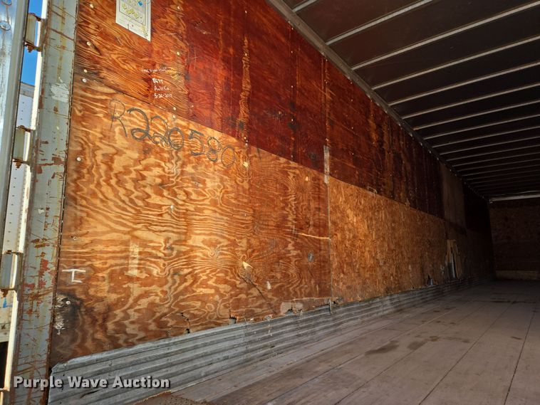 image for item EQ6720 1995 Pines Trailer  dry van trailer