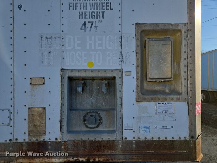 image for item EQ6722 1995 Monon dry van trailer