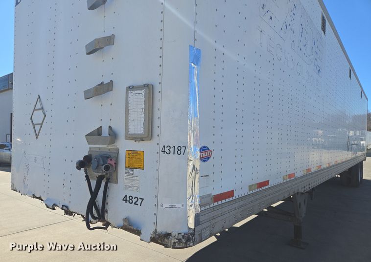 image for item EQ6727 2006 Utility Trailer  dry van trailer
