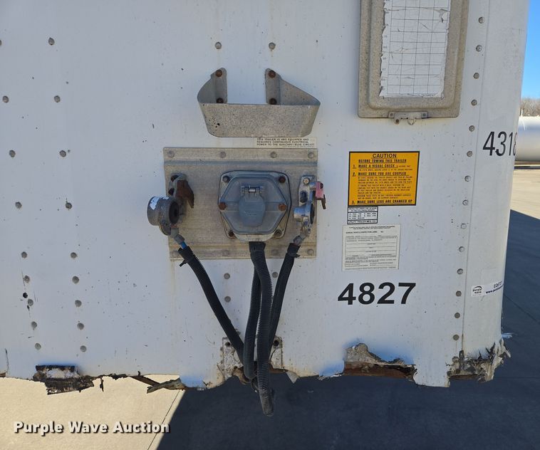 image for item EQ6727 2006 Utility Trailer  dry van trailer