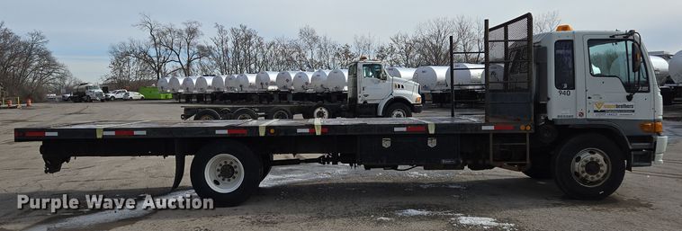 image for item EQ6779 2004 Hino  SQ3325 flatbed truck