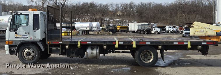 image for item EQ6779 2004 Hino  SQ3325 flatbed truck