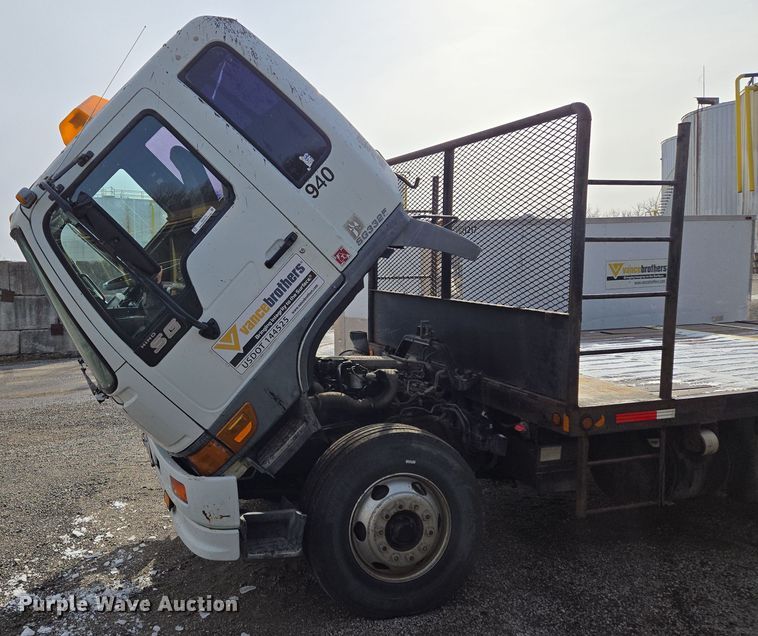 image for item EQ6779 2004 Hino  SQ3325 flatbed truck