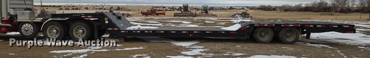 image for item ER5184 1992 Trail-Eze 5549-1329WS double drop deck hydraulic tail equipment trailer