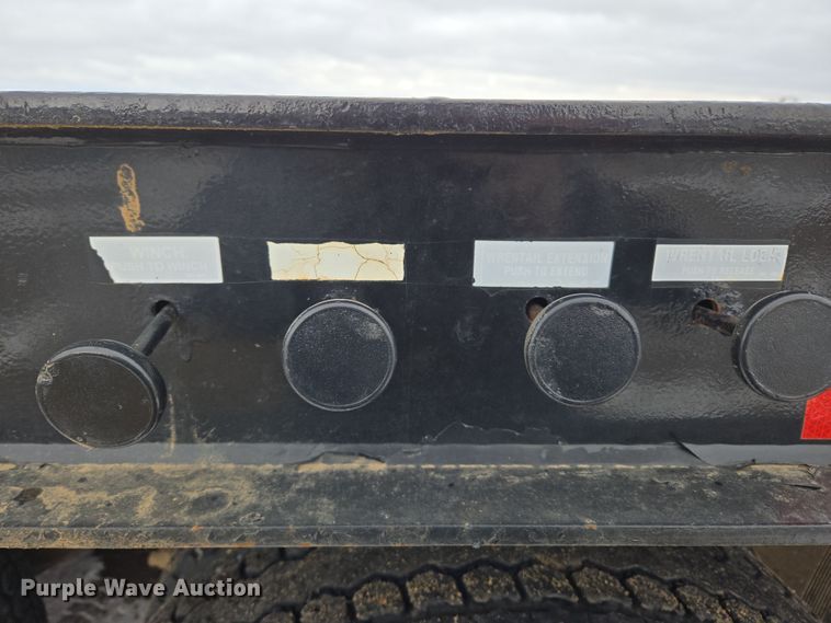 image for item ER5184 1992 Trail-Eze 5549-1329WS double drop deck hydraulic tail equipment trailer