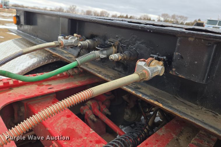 image for item ER5184 1992 Trail-Eze 5549-1329WS double drop deck hydraulic tail equipment trailer