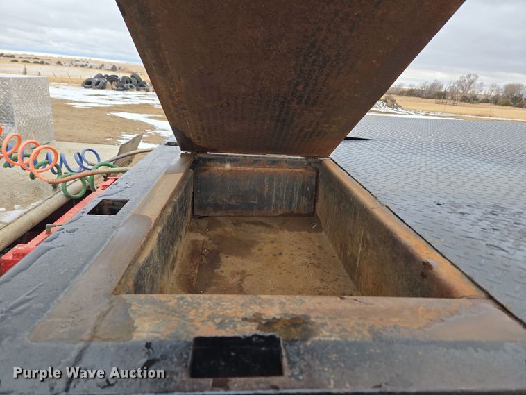 image for item ER5184 1992 Trail-Eze 5549-1329WS double drop deck hydraulic tail equipment trailer